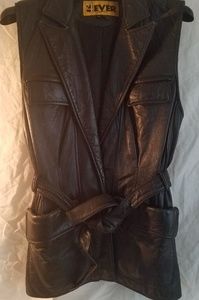 Womens Leather Vest
